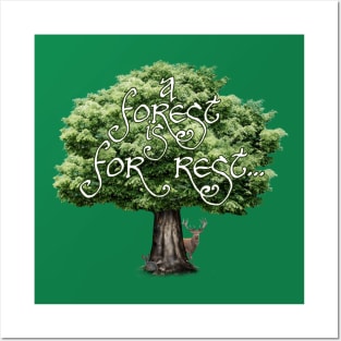 A Forest is For Rest Posters and Art